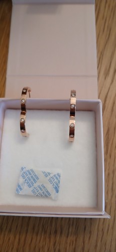 Diamonique qvc rose - diamonique, gold