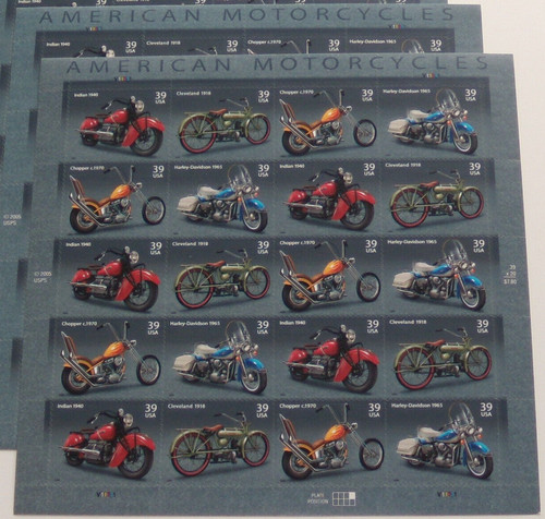 Two sheets 40 - sheets, american