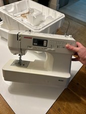 Janome M30A Sewing Machine White - Used Less Than 10 Times RRP: £300 -  4C-339JM