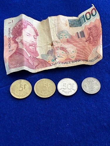 100 belgian franc note - franc, note,
