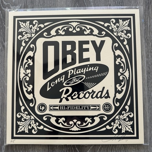 Shepard fairey long - long, playing