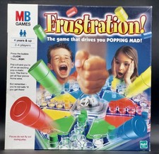 Frustration Pop-O-Matic Board Game MB Games 2000 Children's Game Kids Complete