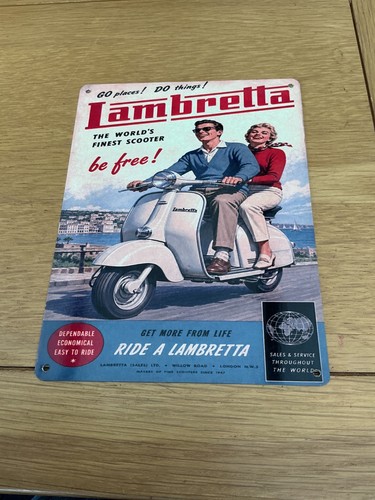 Lambretta scooter metal - scooter,