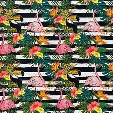 100 cotton fabric - fabric, tropical