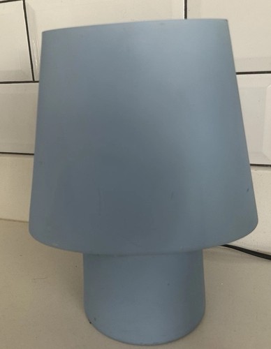 Habitat lamp blue shape of - in,
