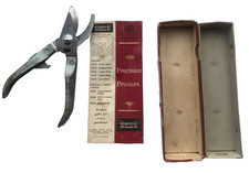 Vintage Wilkinson Sword Pocket Pruner Secateurs 6" Long Original Box & Insert