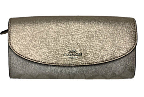 Coach signature metallic slim - coach,