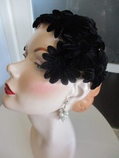 VINTAGE FLORAL 1950s HAT