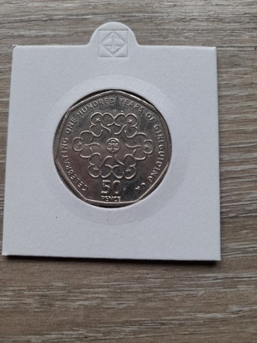 Rare 50p coin 2010 celebrating - rare,