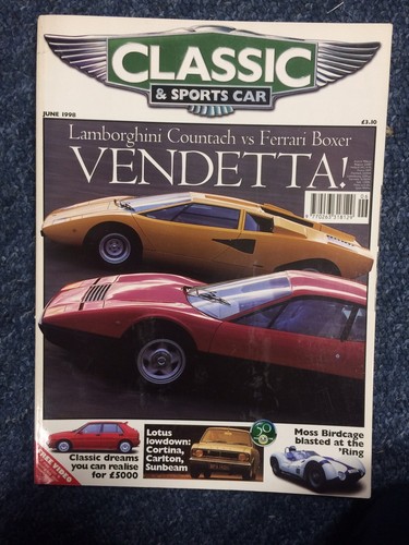 Classic sports car - classic, 1998