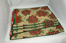 Christmas Poinsettia Tapestry