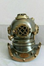 Antique Brass U.S Navy Mini