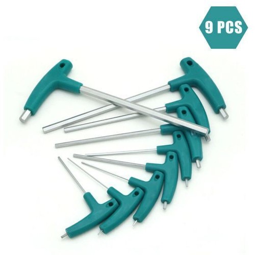 Pcs set handle hex key - t-handle,