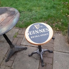 Guinness Cast Iron  Bar Stool