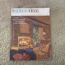 1970s FIREPLACE IDEAS vintage