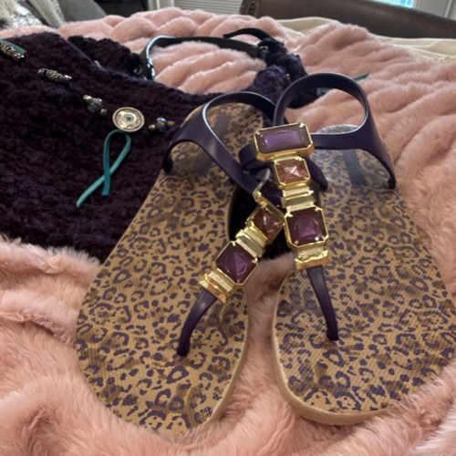 Grendha purple strappy - grendha, sandals
