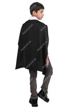 Kids Black 81cm Long Satin