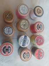 11 Vintage Cotton Reels