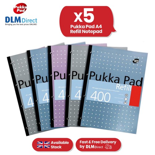 Refill writing notepad 400 - a4,