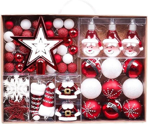 Red and white - red,
