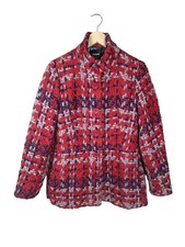 Desigual Boucle Tweed Coat Mid