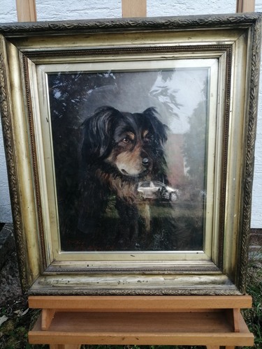 Oil painting antique - oil,