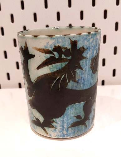 Celtic pottery newlyn stylised - pottery,