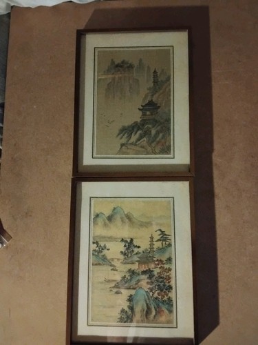 Framed vintage oriental - framed,