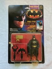 VINTAGE CRIME ATTACK BATMAN THE DARK KNIGHT COLLECTION KENNER 1990 MOC