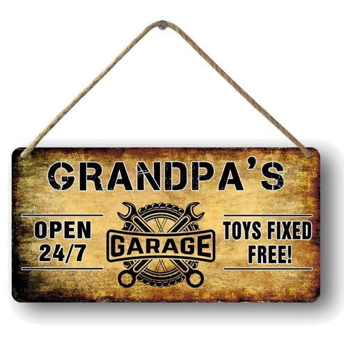 Garage wooden sign papa s - garage, papa's
