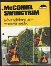 McConnel "SWINGTRIM" Hedgetrimer Brochure Leaflet