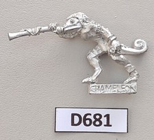 GW Lizardmen Chameleon with Blowpipe - (D681) Metal