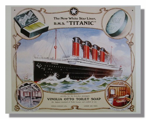 New white star line - white, titanic