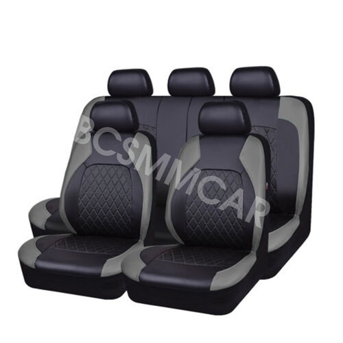 Leather seat covers 9pcs - pu,