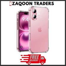 Clear Case For iPhone 16 15 14 Pro Max Plus 13 11 12 7 8 Shockproof Phone Cover