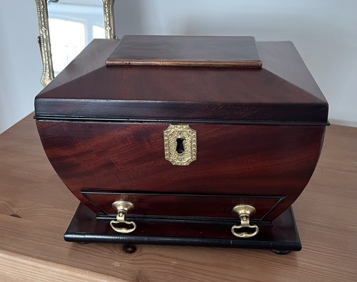 Georgian period flame - georgian, mahogany