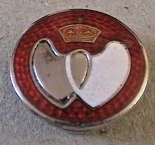 Vintage silver blood donor - silver,