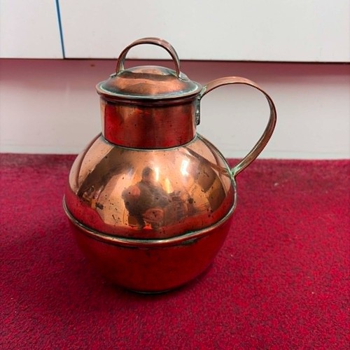Vintage copper guernsey milk - guernsey,