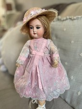 Small German Armand Marseille 390 Bisque Head Doll 13 Inches Beautiful Outfit