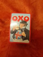 Vintage OXO Cube Tin Beefing Up Britain Holds 48 Cubes Retro Nostalgic