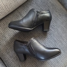 Damart Black Ankle Shoe/Boots