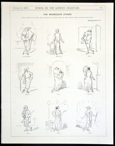 Mannequin stance 1923 - mannequin, fougasse