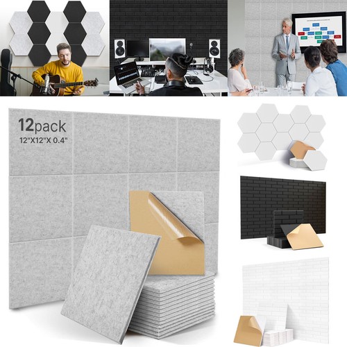 12x selfadhesive acoustic wall - selfadhesive,