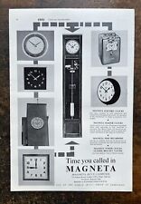Magneta Clocks - Fulham Road SW6 - 1965 Press Cutting 537-1