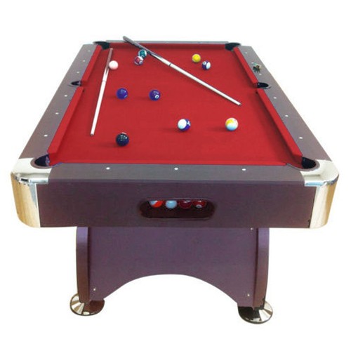 Pool table red carpet - pool,