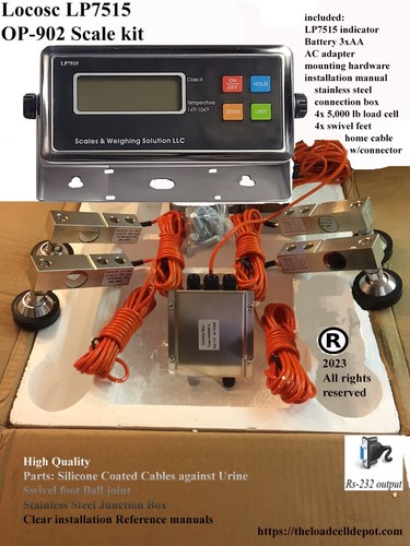 Livestock scale kit for - scale,