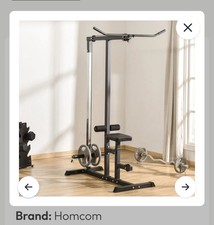 HOMCOM Lat Pull Down Machine - New