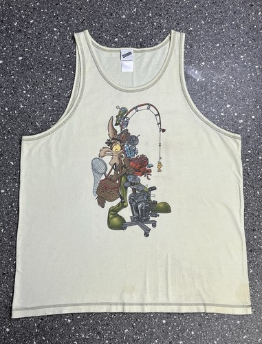 Vintage 90s wile coyote tank - 90s, e