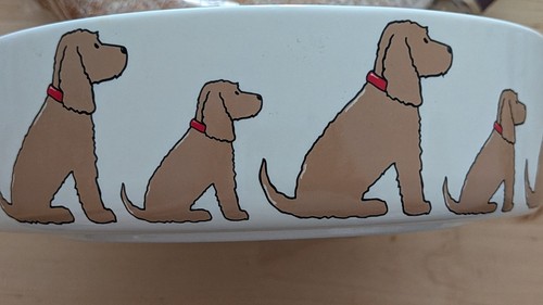 Dog food bowl - , sweet