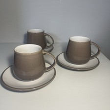 3 X Denby - Truffle - Coffee